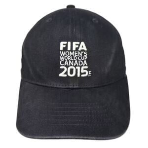 FIFA Women's World Cup Canada 2015 Fan Ink Hat Black XL Soccer National Flags